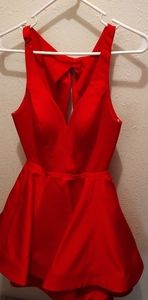 Red homecoming dress. Worn twice. Size 8. Don't have any pictures on.
